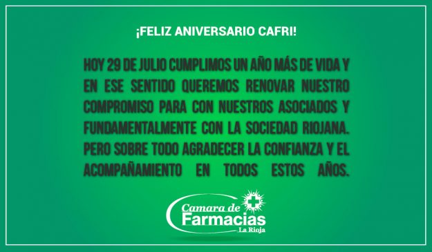 CAFRI CUMPLEAÑOS